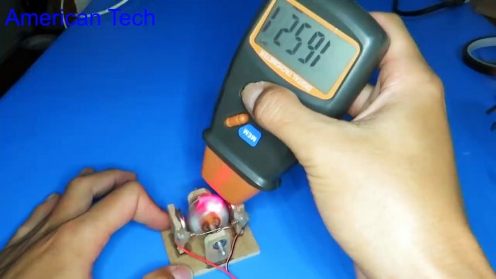 Как сделать высокооборотистый двигатель из болта и гайки