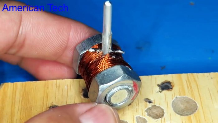 Как сделать высокооборотистый двигатель из болта и гайки