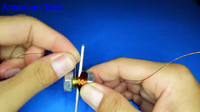 Как сделать высокооборотистый двигатель из болта и гайки