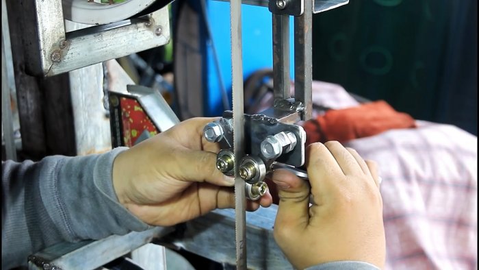 Как из велосипедных колес сделать ленточную пилу