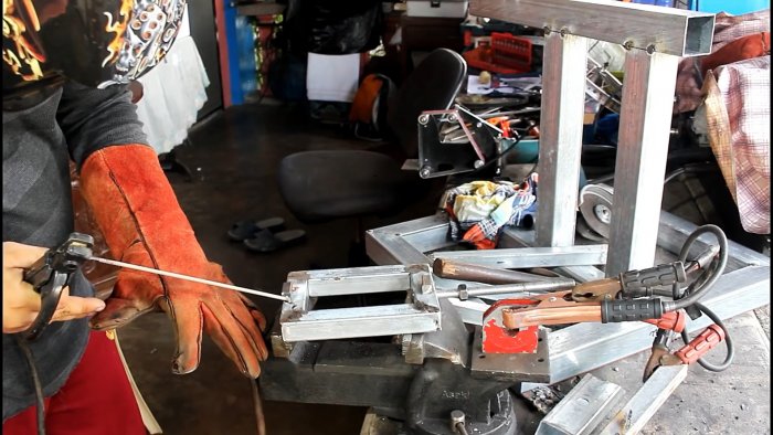 Как из велосипедных колес сделать ленточную пилу