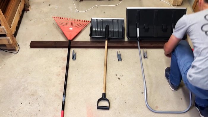 Как организовать хранение садового инструмента чтобы на это приятно смотреть