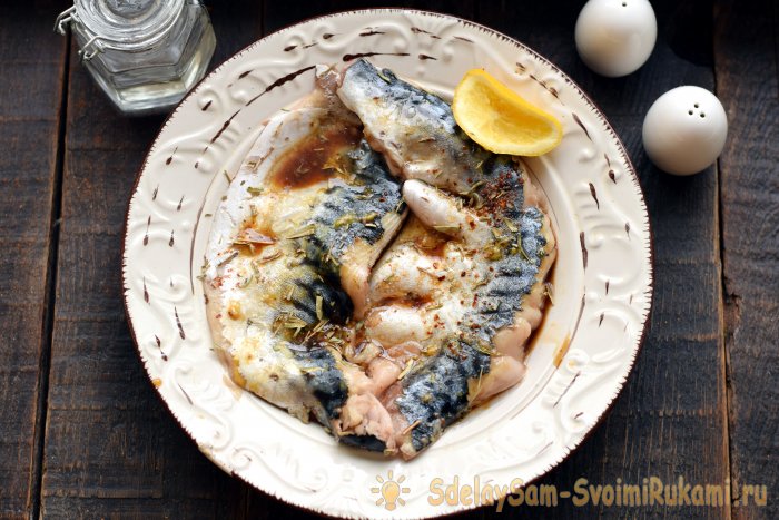 Скумбрия на гриле