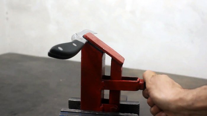 Теперь точить ножи удобно как сделать простое приспособление для заточки