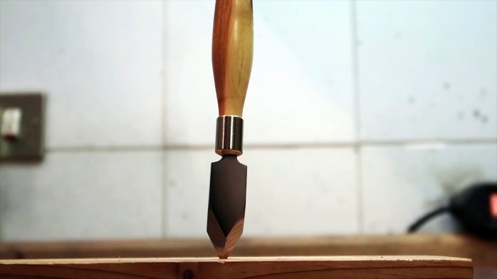 Как выковать резак из шарика подшипника