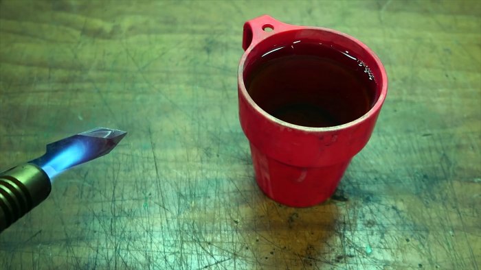 Как выковать резак из шарика подшипника