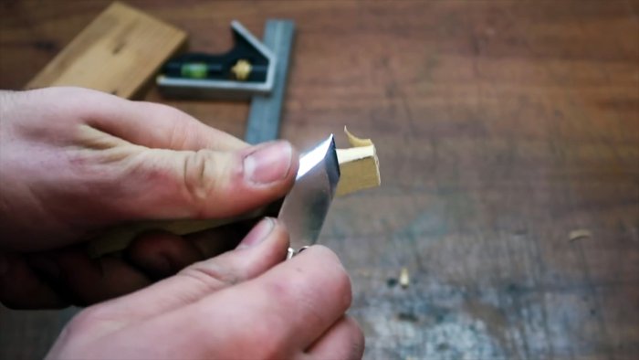 Как выковать резак из шарика подшипника