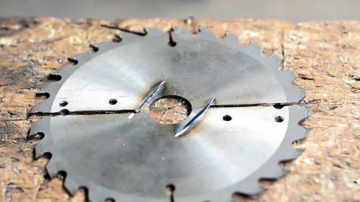 Как из пильного диска сделать надежный бур с накладными лезвиями