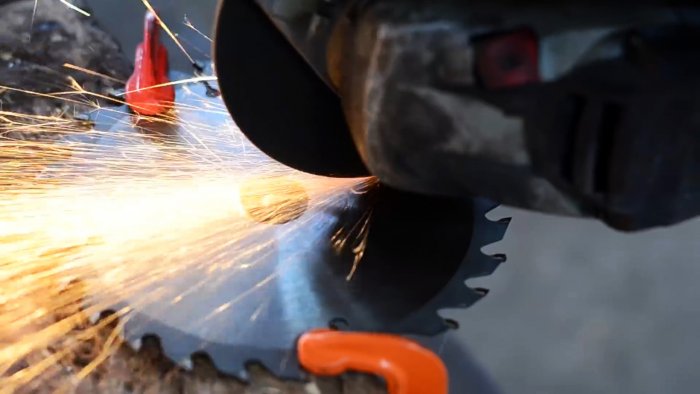 Как из пильного диска сделать надежный бур с накладными лезвиями