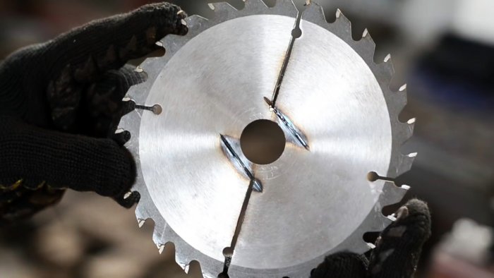 Как из пильного диска сделать надежный бур с накладными лезвиями