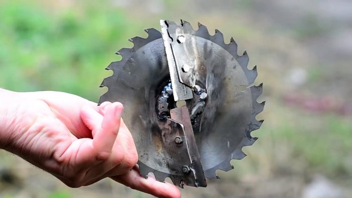 Как из пильного диска сделать надежный бур с накладными лезвиями