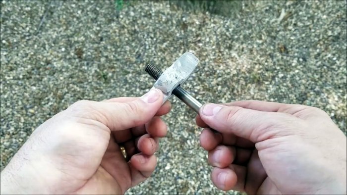 Самый простой способ отливки алюминиевых барашковых гаек без муфельной печи нарезки резьбы и прочих трудностей