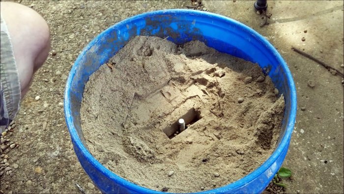 Самый простой способ отливки алюминиевых барашковых гаек без муфельной печи нарезки резьбы и прочих трудностей