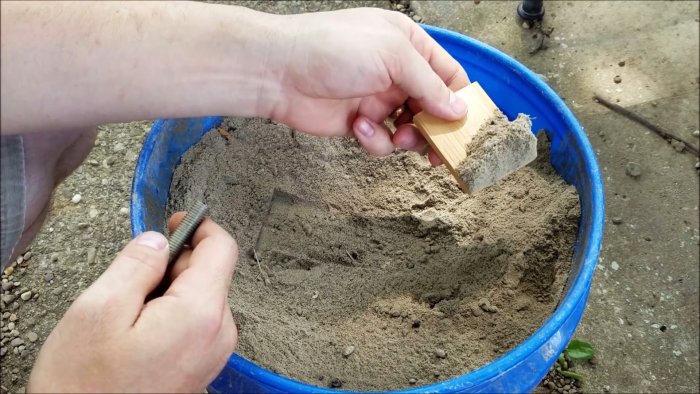 Самый простой способ отливки алюминиевых барашковых гаек без муфельной печи нарезки резьбы и прочих трудностей