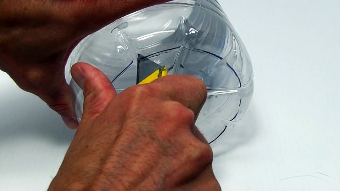 Как сделать уловистую ловушку для рыбы из ПЭТ бутыли