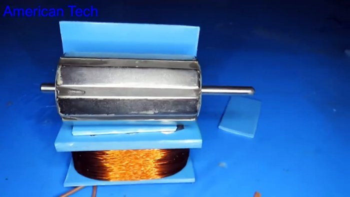 Как сделать простой генератор на 220В своими руками