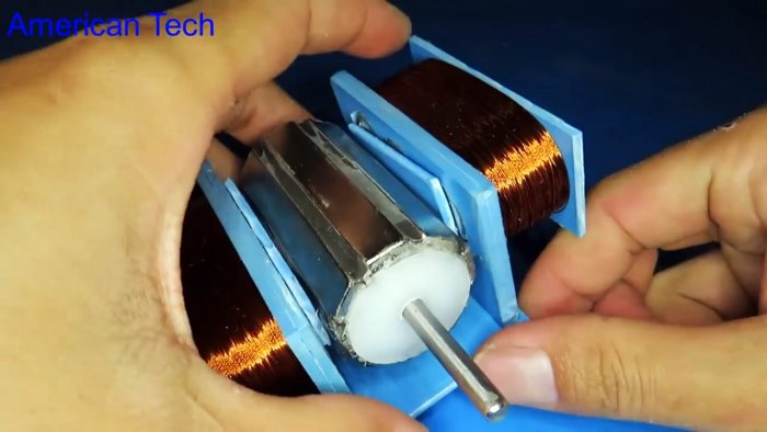 Как сделать простой генератор на 220В своими руками