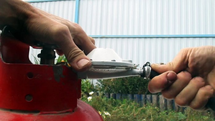 Как сделать газовую горелку из строй газовой плиты