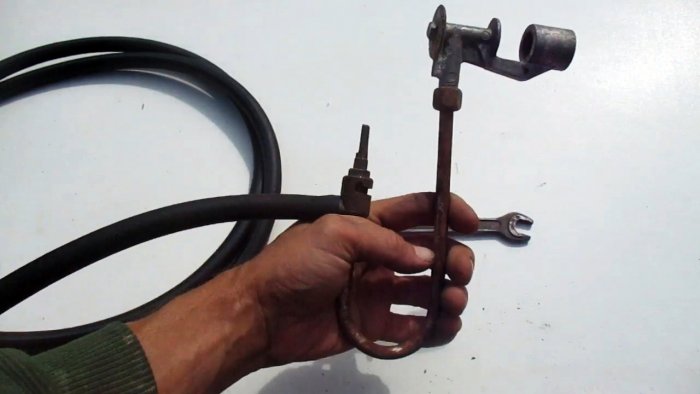 Как сделать газовую горелку из строй газовой плиты