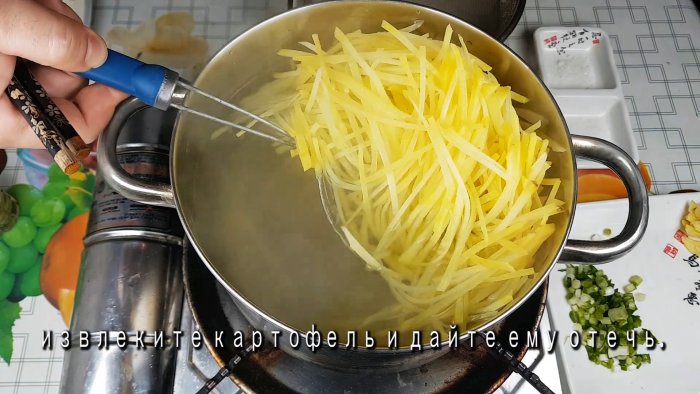 Рецепт жареной картошки по-китайски