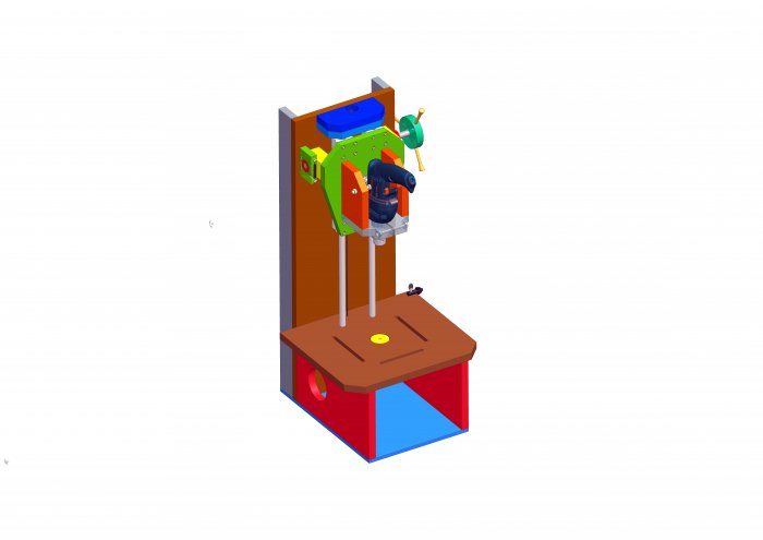 Очень точная сверлильная стойка под дрель своими руками