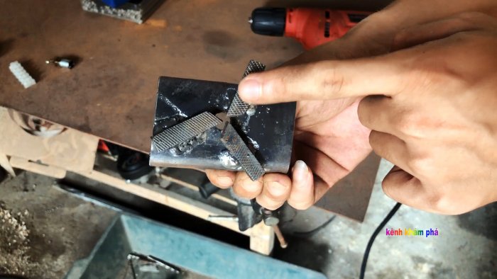 Как уменьшить диаметр стального прута без токарки