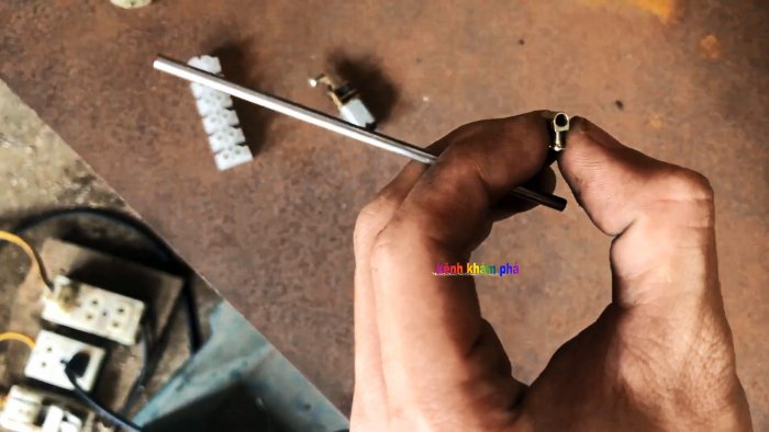 Как уменьшить диаметр стального прута без токарки