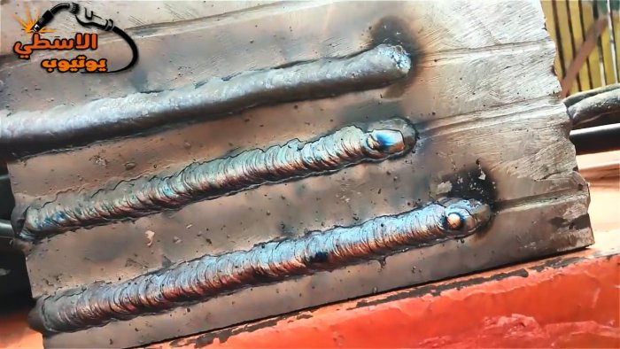 Обучение горизонтальной сварке с помощью различных техник