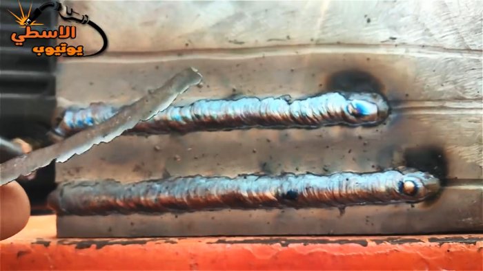 Обучение горизонтальной сварке с помощью различных техник