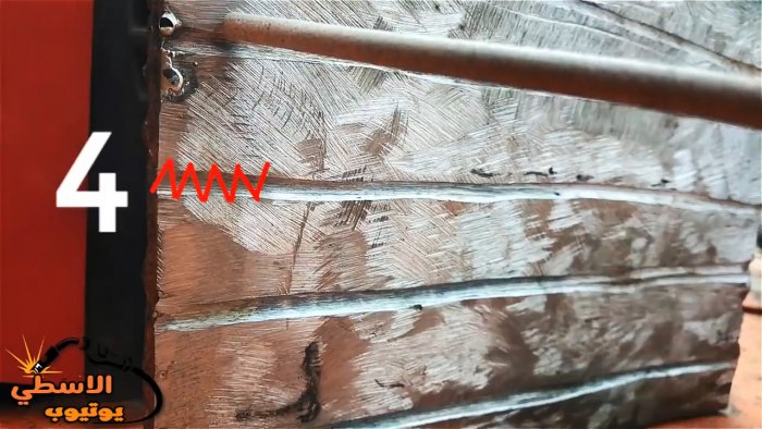 Обучение горизонтальной сварке с помощью различных техник