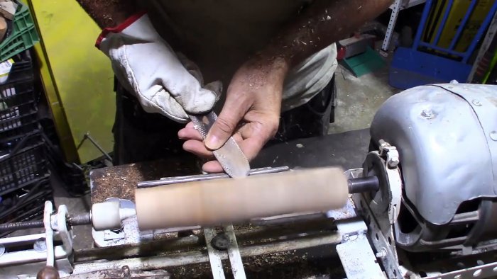 Как сделать резец для токарных работ по дереву из старого рашпиля