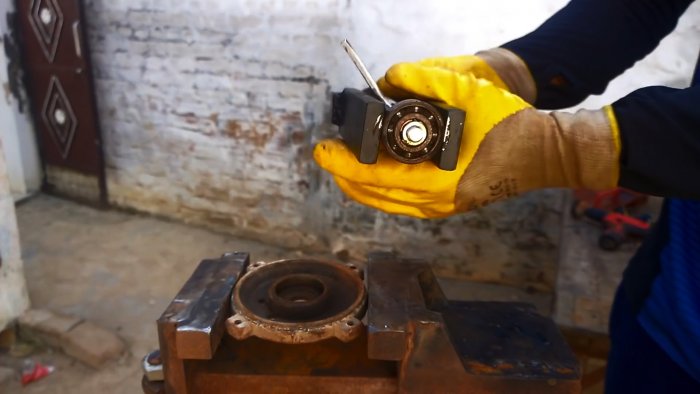 Съемник из анкера для выпрессовки подшипников из глухих отверстий