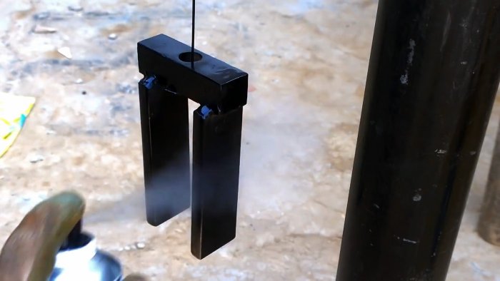 Съемник из анкера для выпрессовки подшипников из глухих отверстий