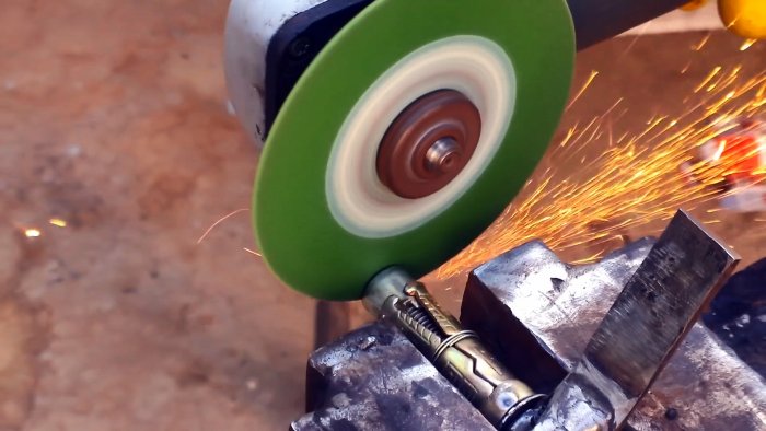 Съемник из анкера для выпрессовки подшипников из глухих отверстий