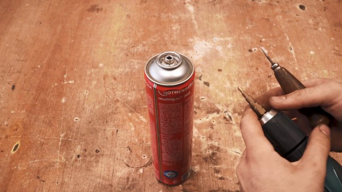 Как из баллончиков от аэрозолей сделать ресивер для компрессора аэрографа