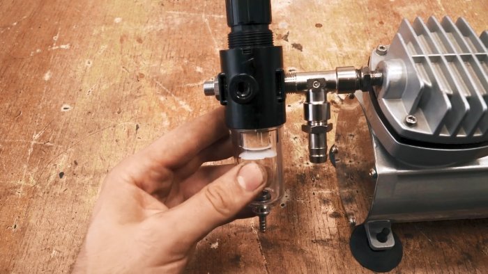 Как из баллончиков от аэрозолей сделать ресивер для компрессора аэрографа