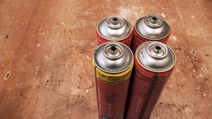 Как из баллончиков от аэрозолей сделать ресивер для компрессора аэрографа