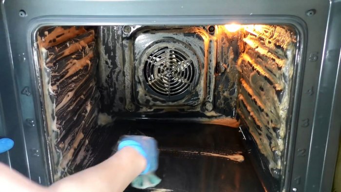 Плита как новая Чем отмыть духовку конфорки или решетку от присохшего нагара