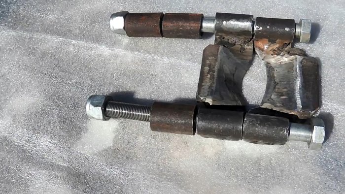 Как снять вплотную посаженный подшипник коленвала