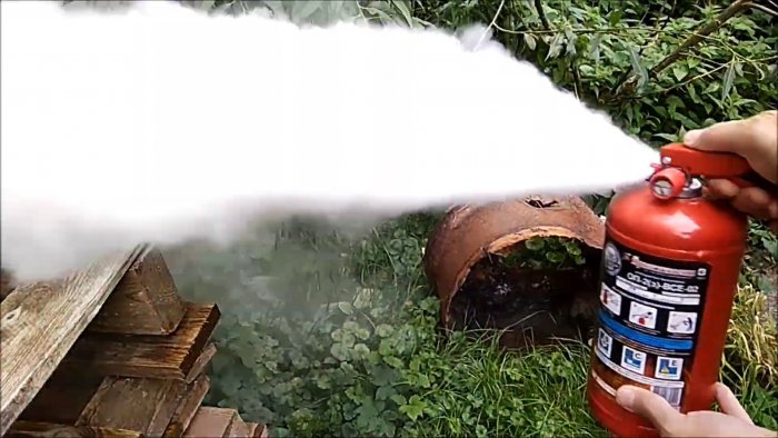 Собираем мини компрессор с ресивером из огнетушителя