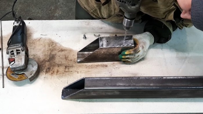 Как сделать шаблон для быстрой резки профильной трубы под углами 45 и 90 градусов