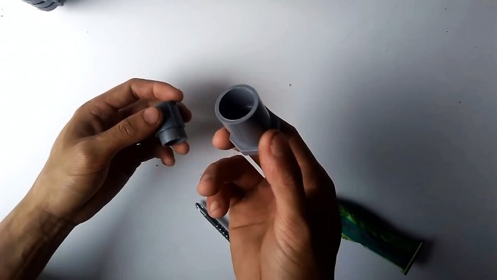 2 варианта копеечных распылителя из ПВХ труб своими руками