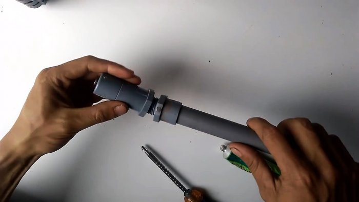 2 варианта копеечных распылителя из ПВХ труб своими руками