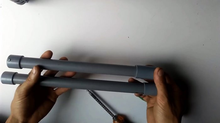 2 варианта копеечных распылителя из ПВХ труб своими руками