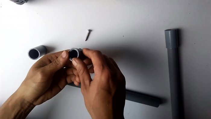 2 варианта копеечных распылителя из ПВХ труб своими руками