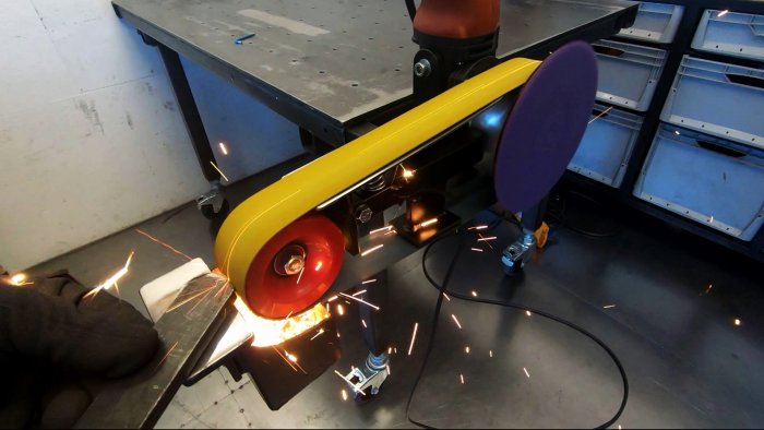 Более функционального станка из болгарки вы вряд ли увидите