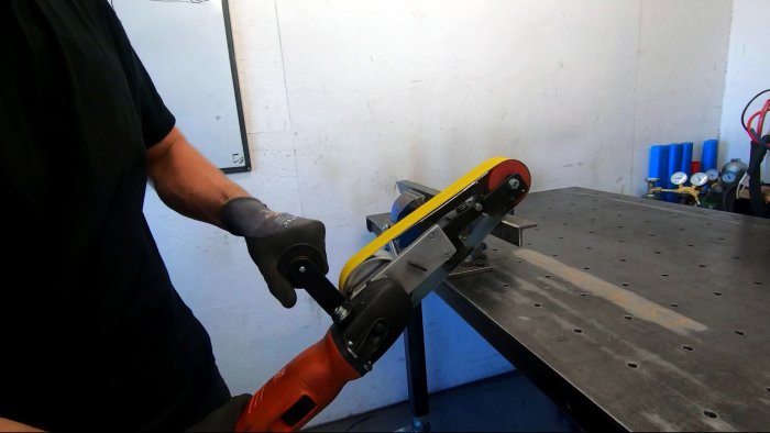 Более функционального станка из болгарки вы вряд ли увидите