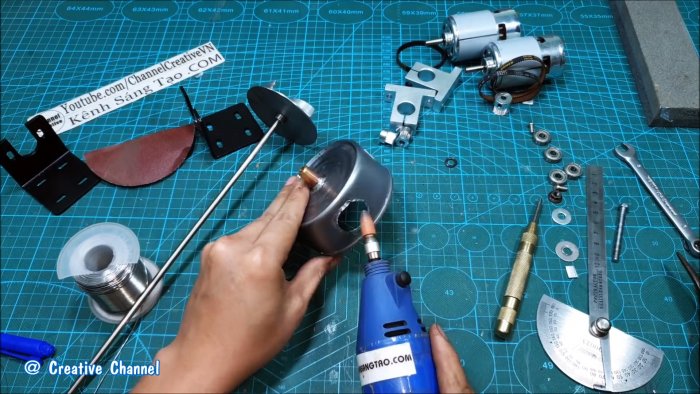 Как из консервных банок сделать мощную помпу на двух моторах