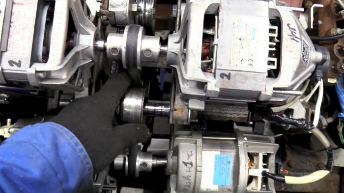 Электро ОКА на двигателях от стиралок и автомобильных аккумуляторах