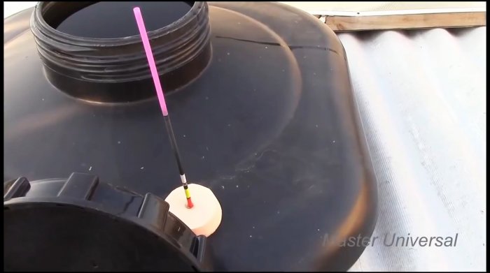 Как сделать поплавок для контроля уровня воды в емкости на расстоянии